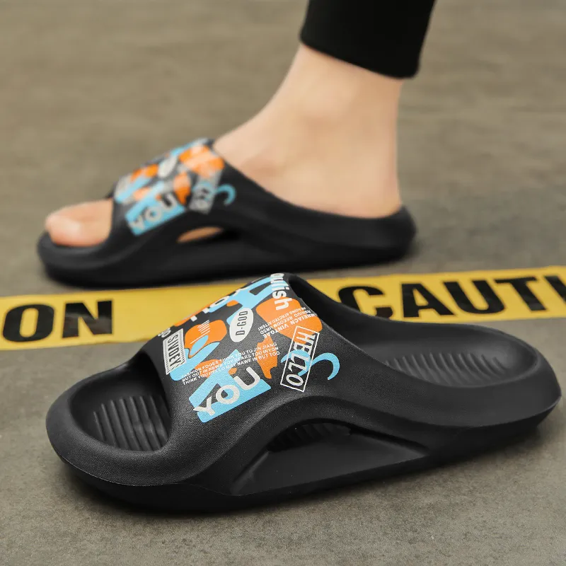 TOMAY Slide Slippers Platform Unisex-1