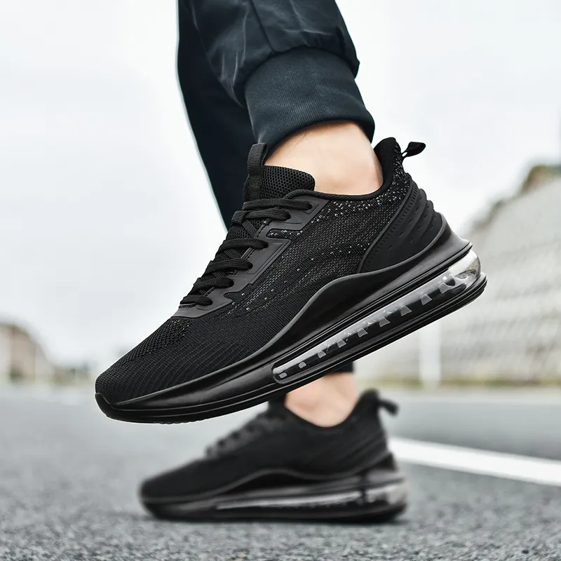 TOMAY Anti-Slip And Wear-Resistant Breathable Low-Top Running Shoes Men's-5