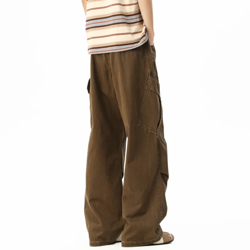 PAINT STAIN Cargo Pants Unisex-14