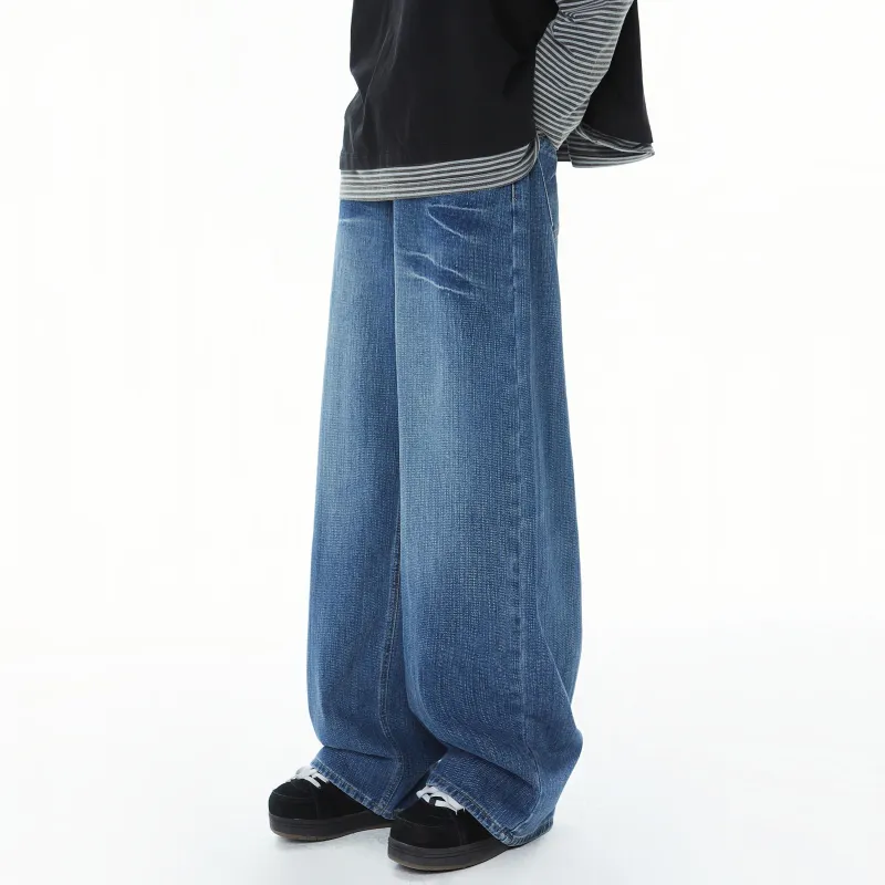 TESTUNG Jeans Unisex Bamboo Blue Single Item-1
