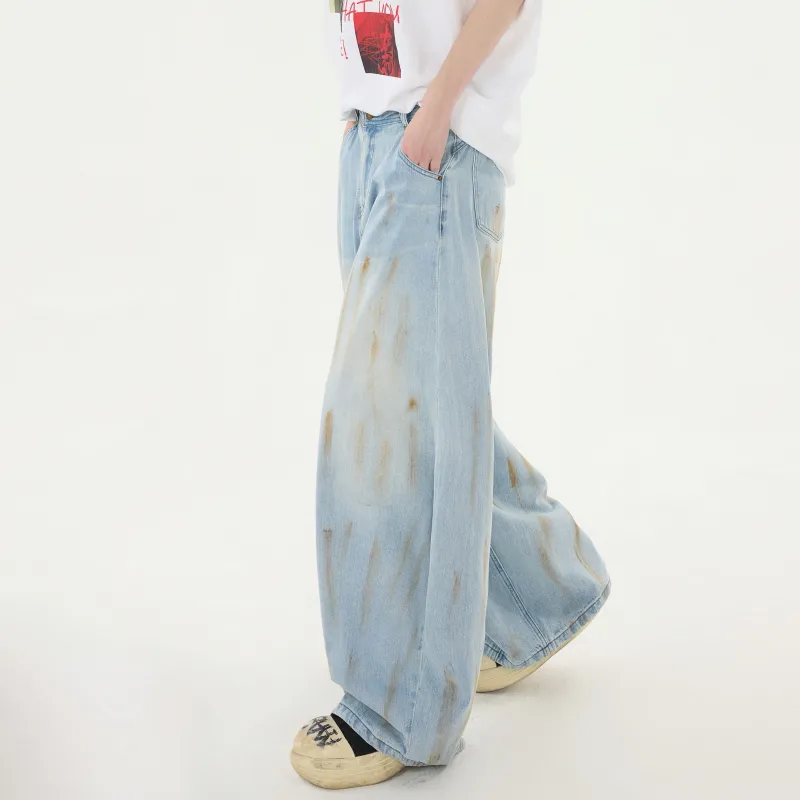 SXSY Jeans Unisex Dirty Blue-1