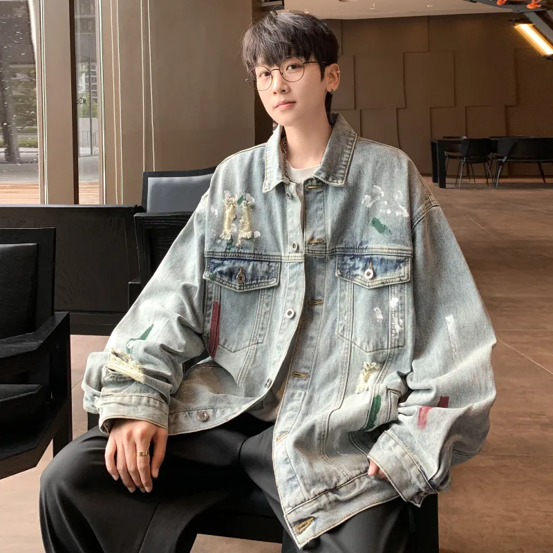 SXSY Denim Jackets Unisex Blue-1