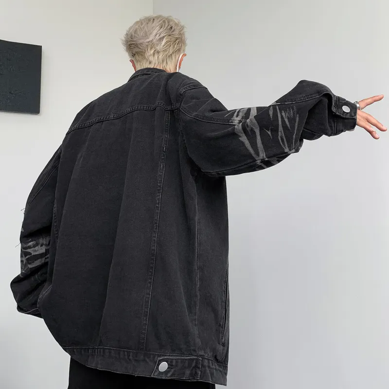 SXSY Denim Jackets Unisex-8
