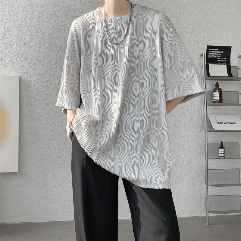 TESTUNG Fashion Minimalist Style T Shirt Unisex-7