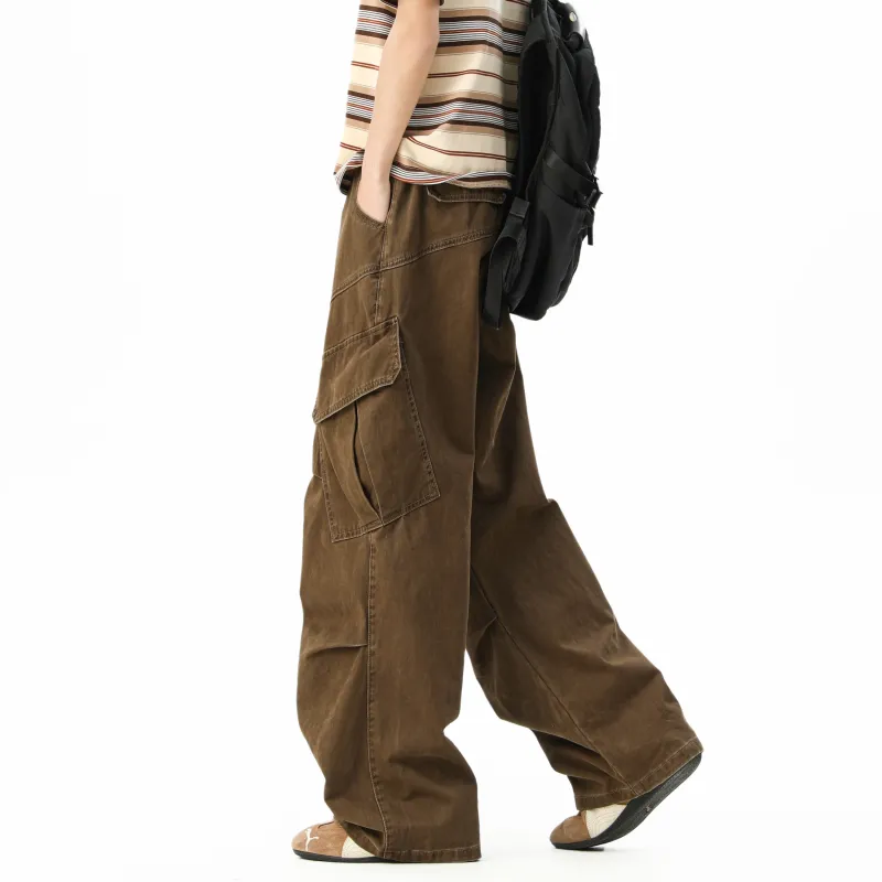 PAINT STAIN Cargo Pants Unisex-13