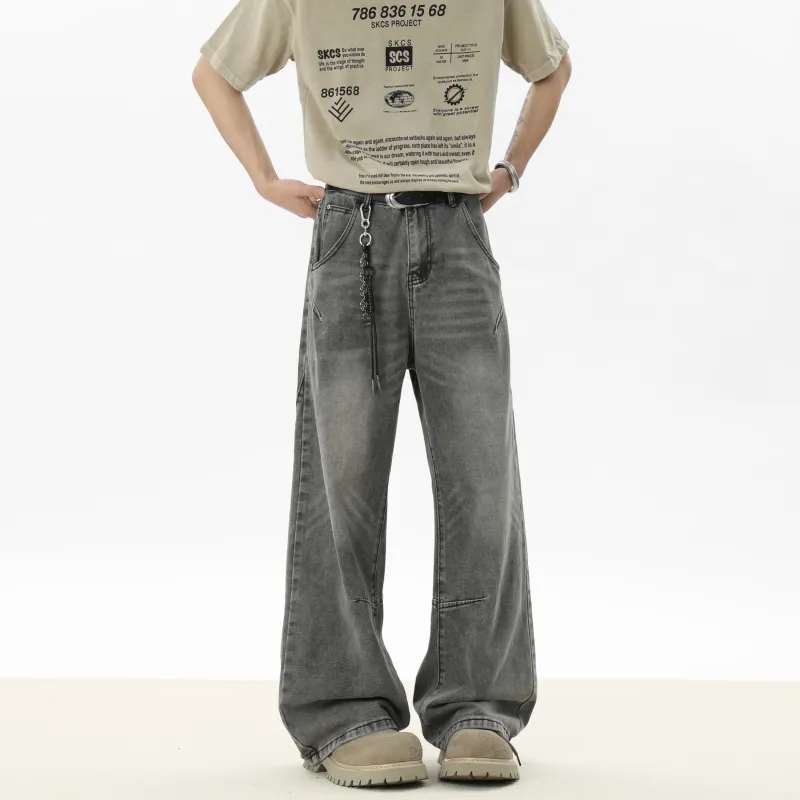 SXSY Jeans Unisex Concrete Gray-4