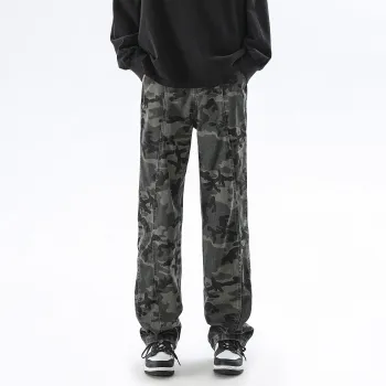 SXSY Jeans Unisex Camouflage