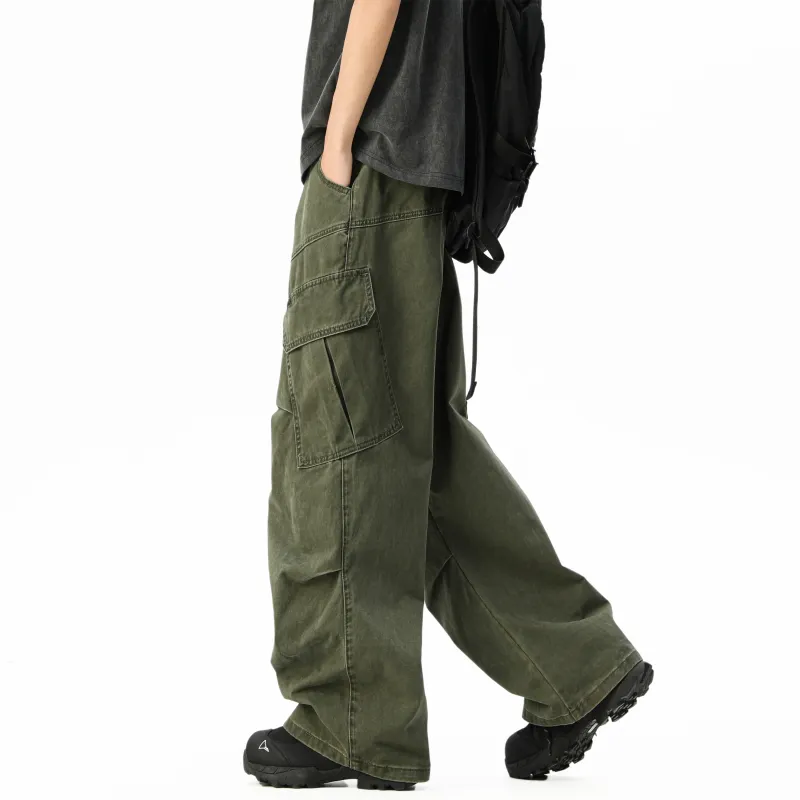 PAINT STAIN Cargo Pants Unisex-21