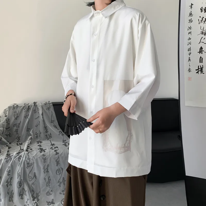 WELTER EXPERIMENT Classic Shirt Style Unisex-5