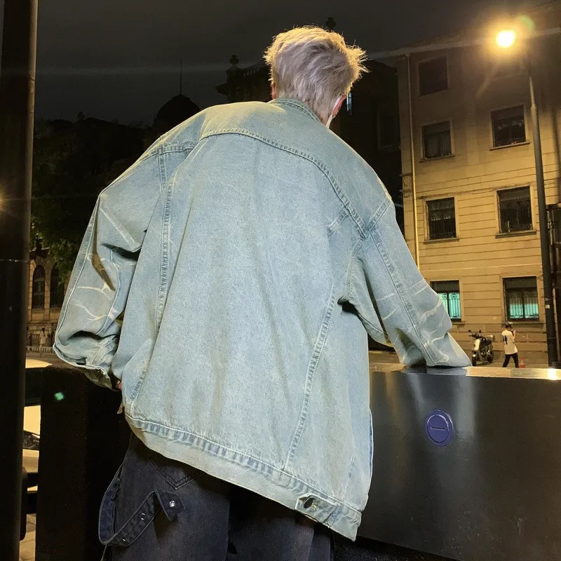 SXSY Denim Jackets Unisex-4