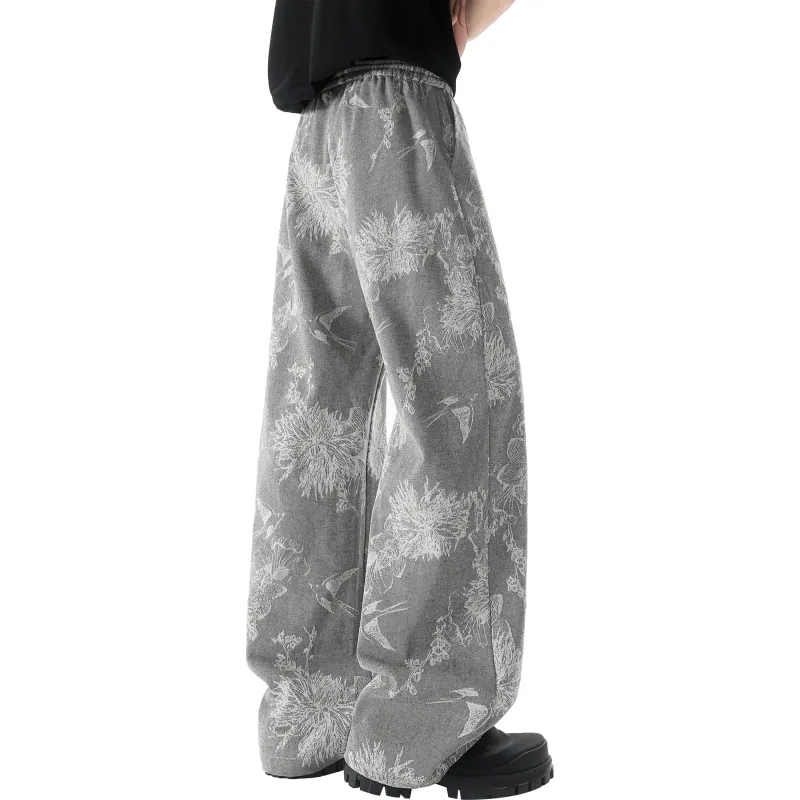 SXSY Knitted Sweatpants Unisex Gray-1