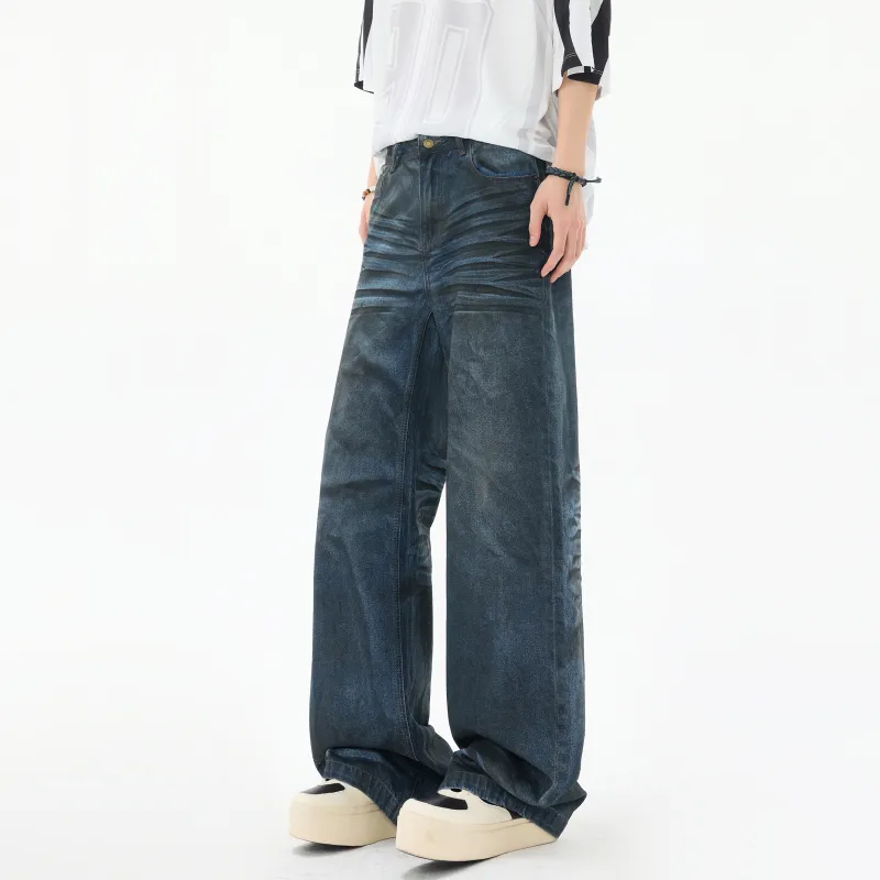 SXSY Jeans Unisex Dirty Blue-2