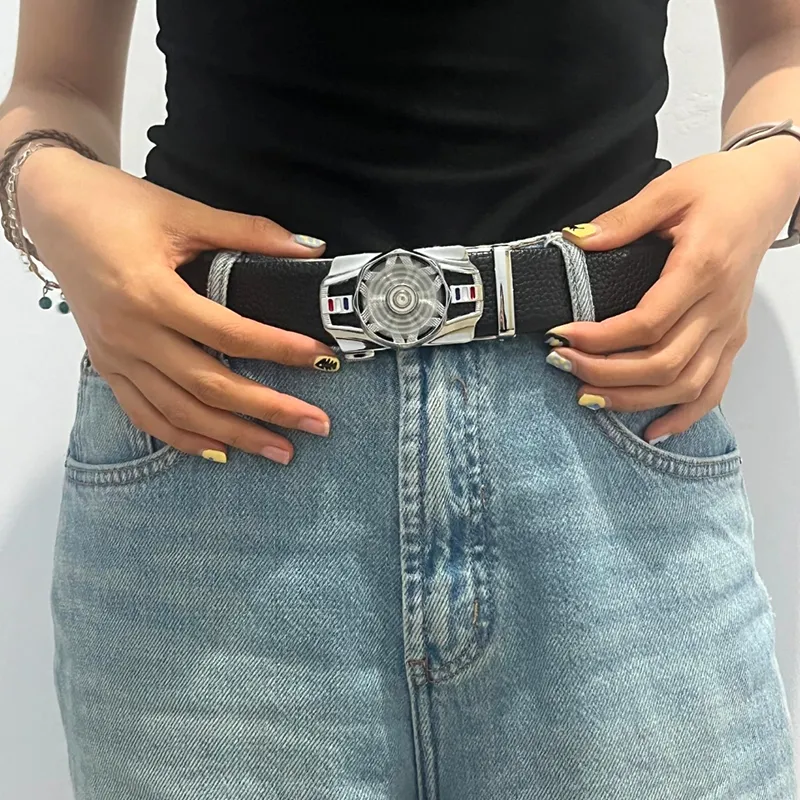 JW Cow Leather Belts Men's 3.8cm-3