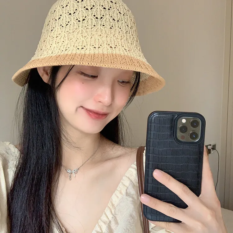 JW Polyester Sun Protection Hats Women's-4