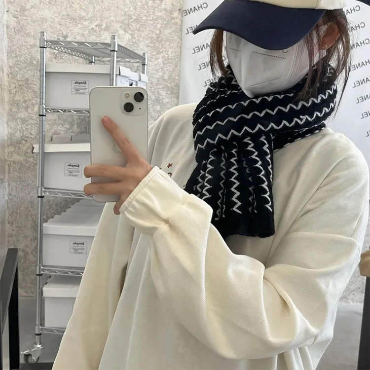 J W Knit Scarves Unisex-6