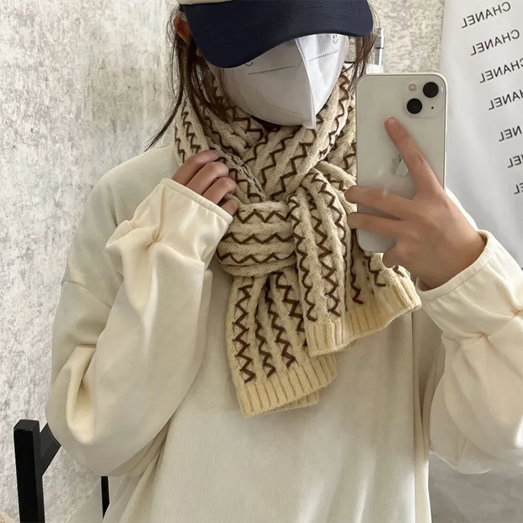 J W Knit Scarves Unisex-9