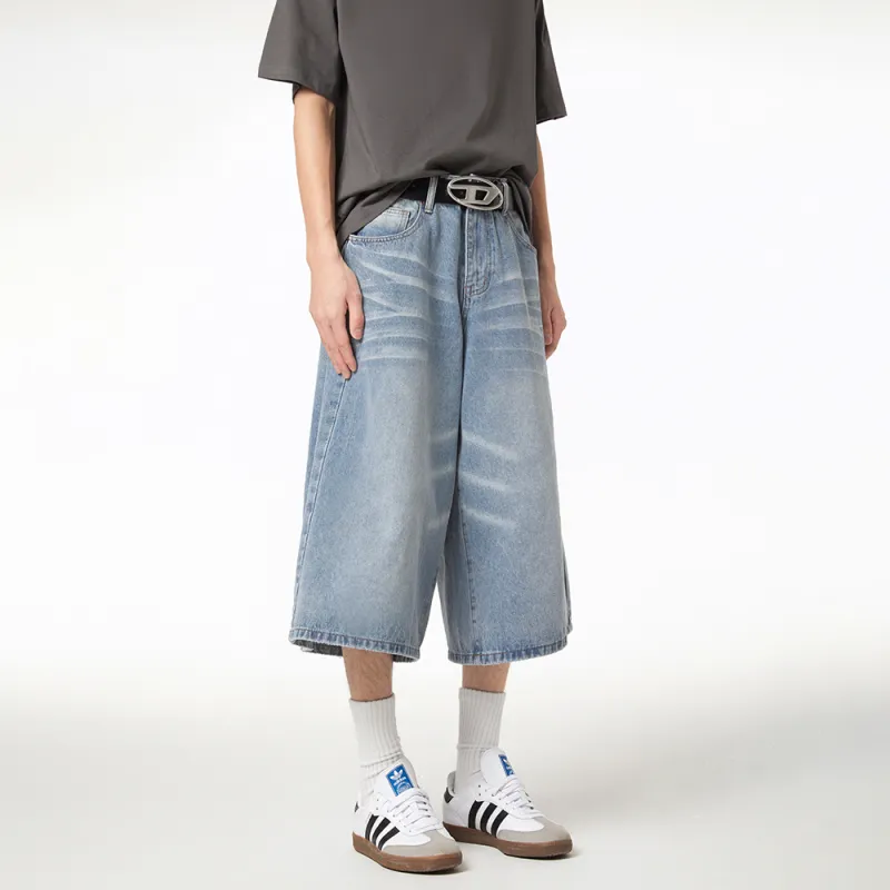 URS GGON Denim Shorts Unisex-16