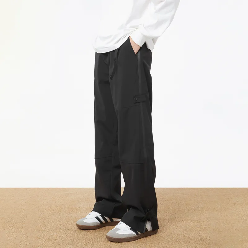 URS GGON Casual Pants Unisex Black-2