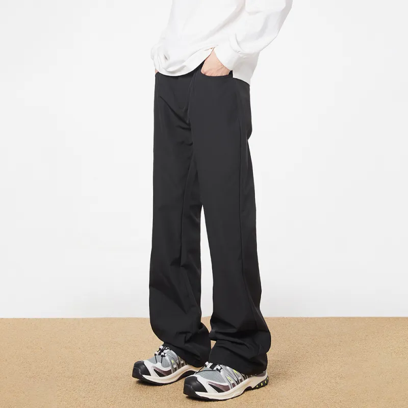 URS GGON Casual Pants Unisex Black-2