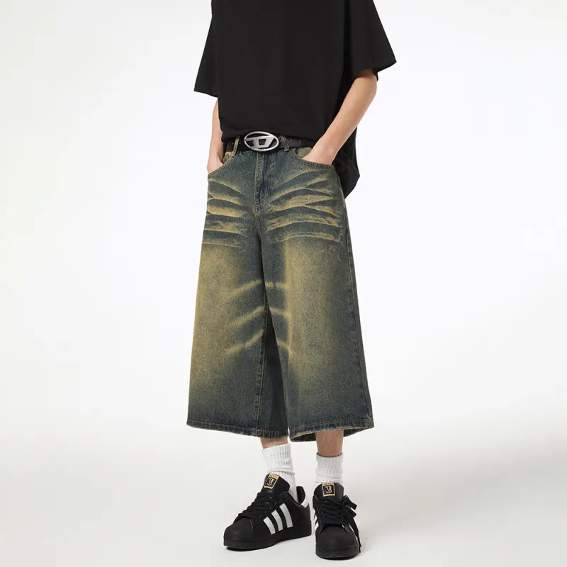 URS GGON Denim Shorts Unisex-2