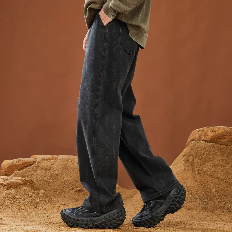 Minfinity Jeans Unisex Black Gray-3