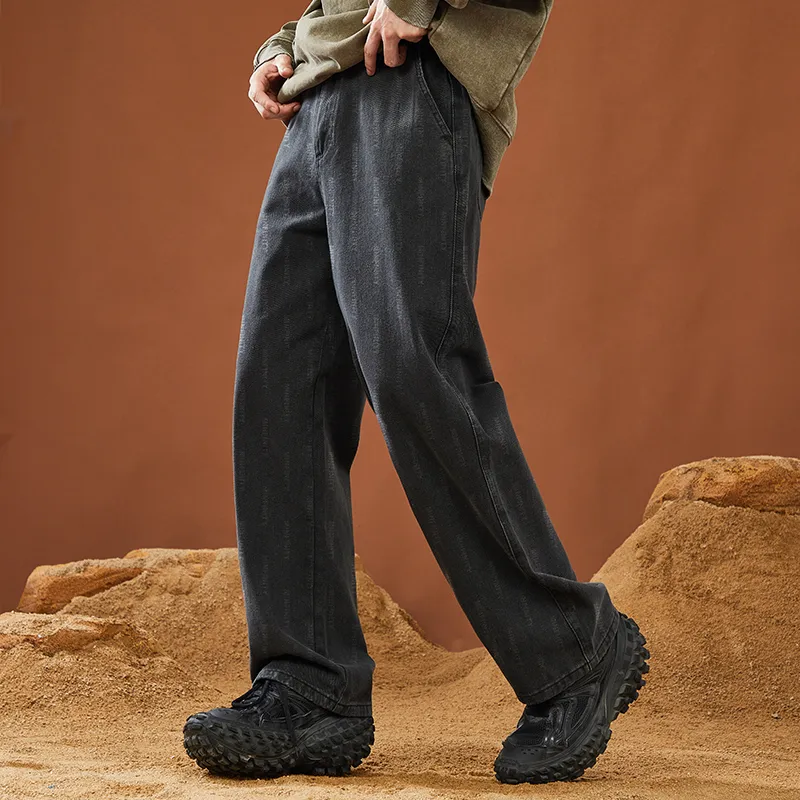 Minfinity Jeans Unisex Black Gray-2