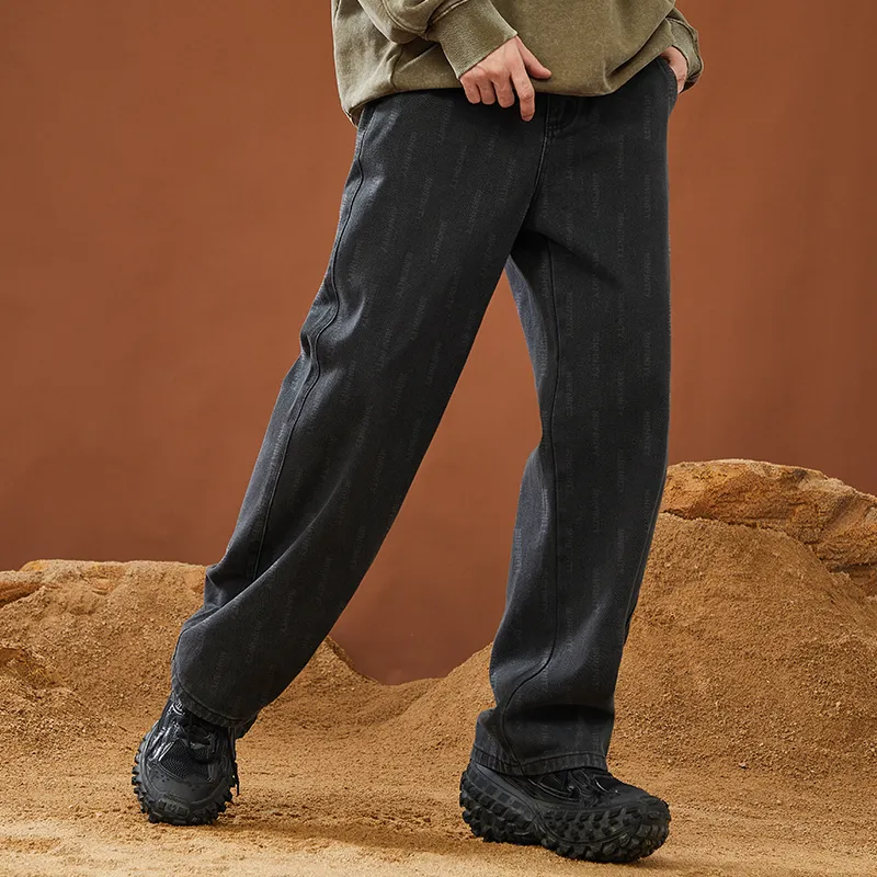Minfinity Jeans Unisex Black Gray-4