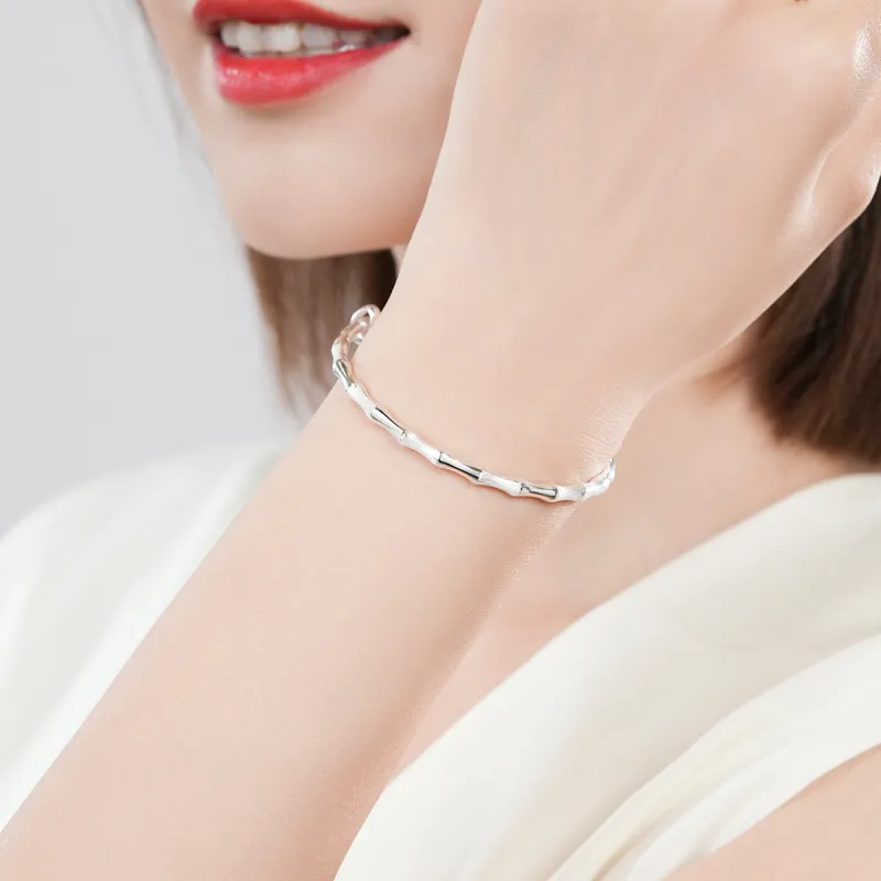 Silver Place 999 Fine Silver Bangles Women's-2