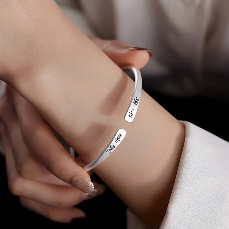 Silver Place 999 Fine Silver Bangles Women's-1