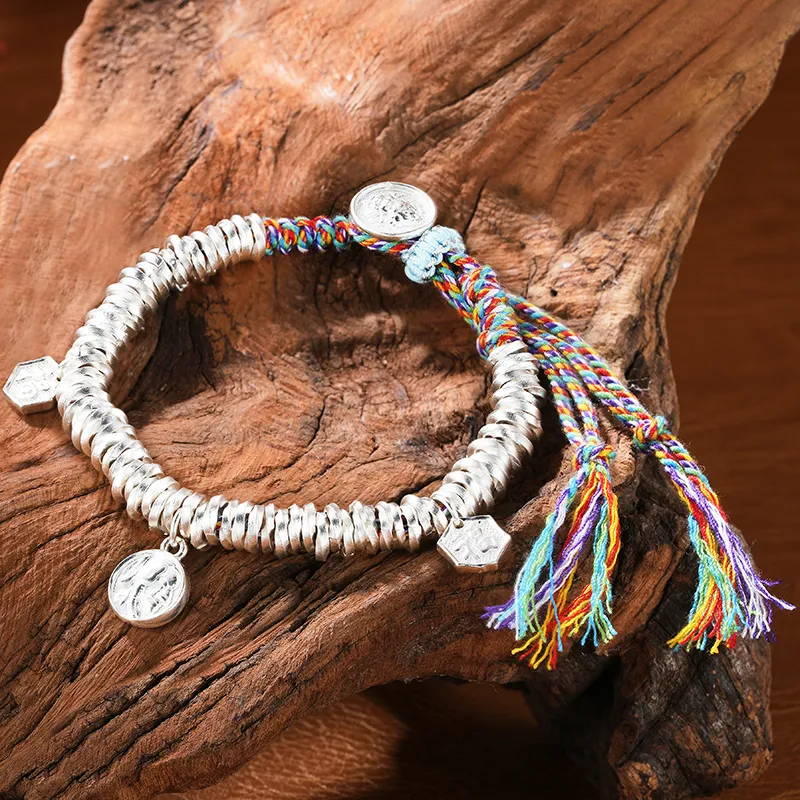 Silver Place 999 Fine Silver Bracelets Women's-7
