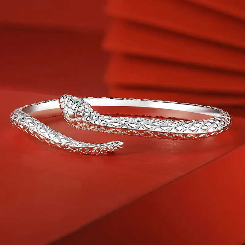 Silver Place 999 Fine Silver Bangles Women's-5