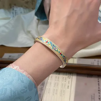 Silver Place 999 Fine Silver Bangles Women's
