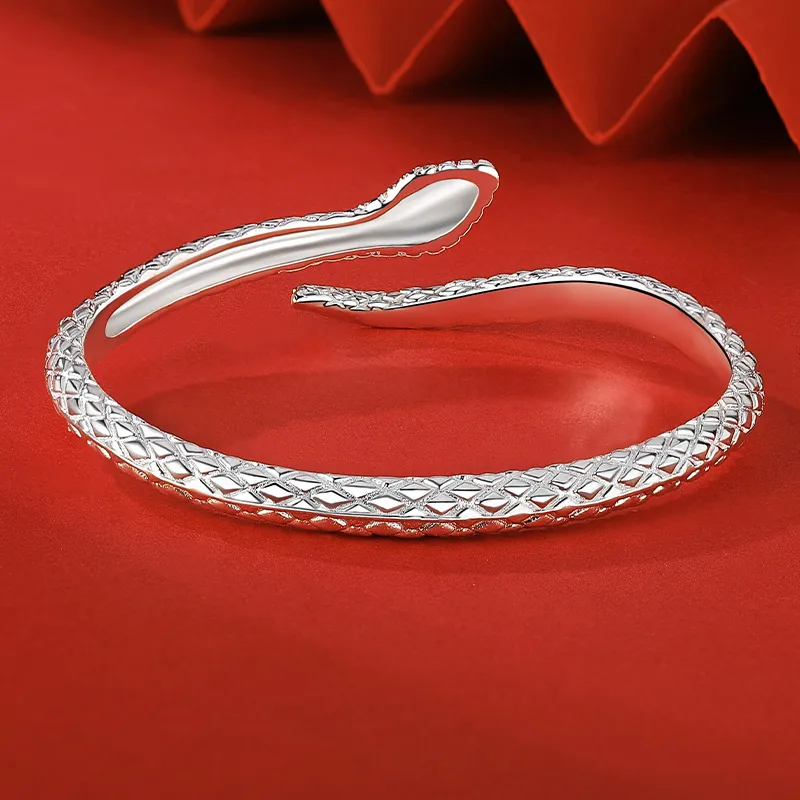 Silver Place 999 Fine Silver Bangles Women's-3