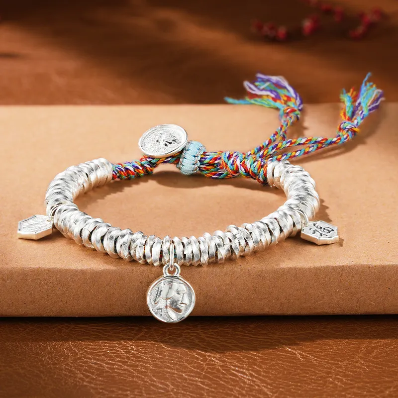Silver Place 999 Fine Silver Bracelets Women's-5
