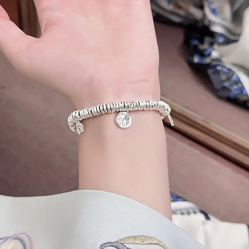 Silver Place 999 Fine Silver Bracelets Women's-6