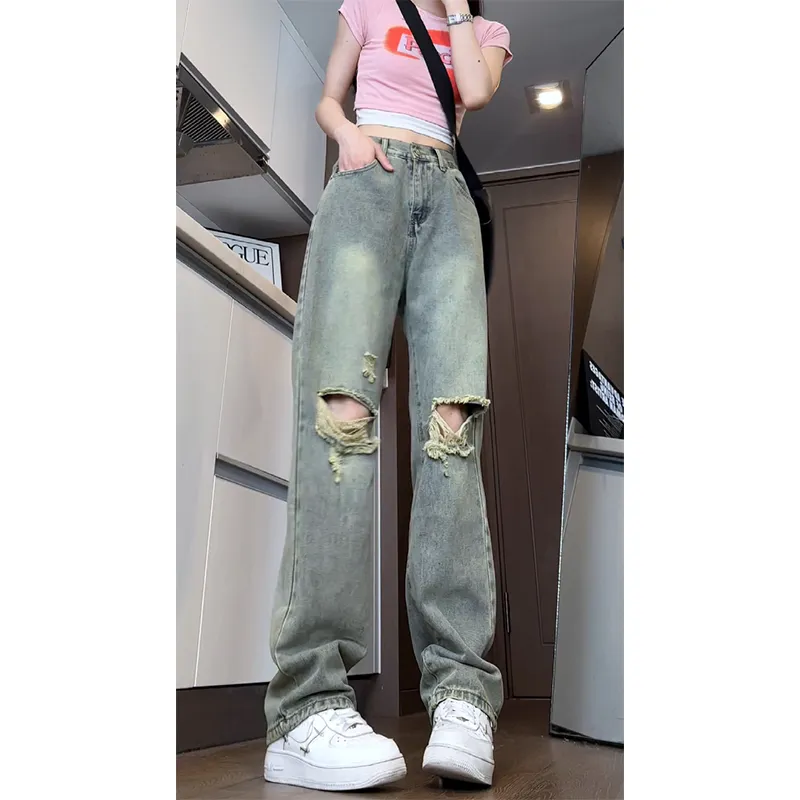 JIMI&JONS Jeans Unisex Yellow Mud-4