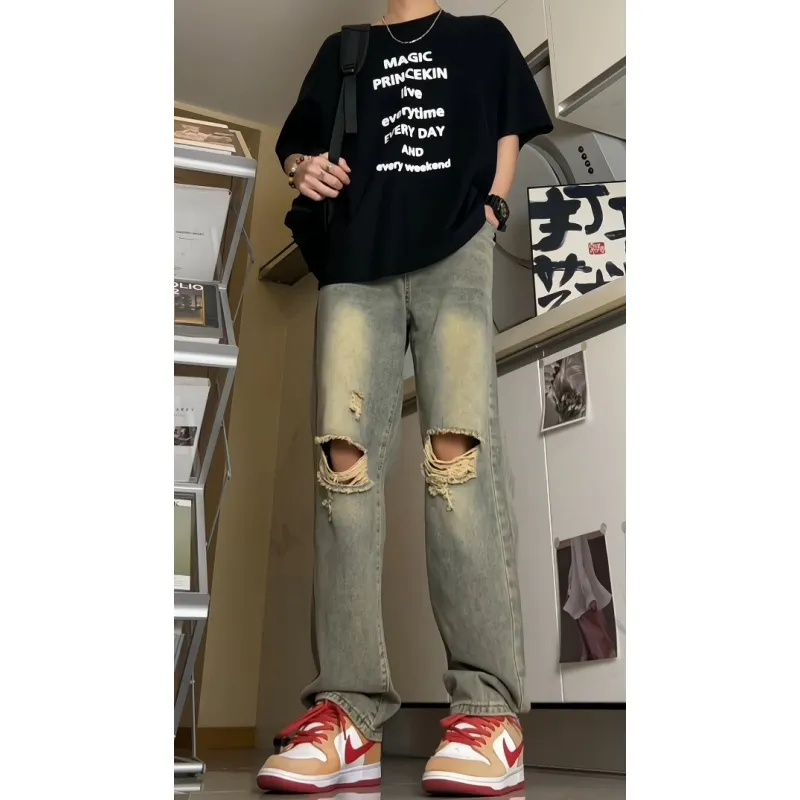 JIMI&JONS Jeans Unisex Yellow Mud-5