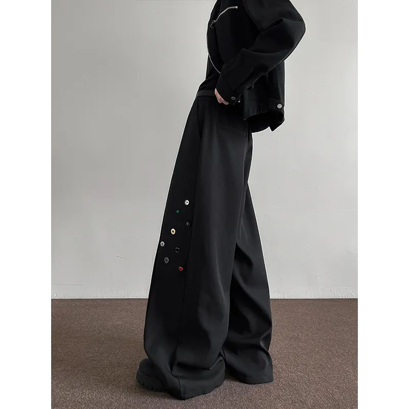 JIMI&JONS Suit Trousers Unisex Black-5