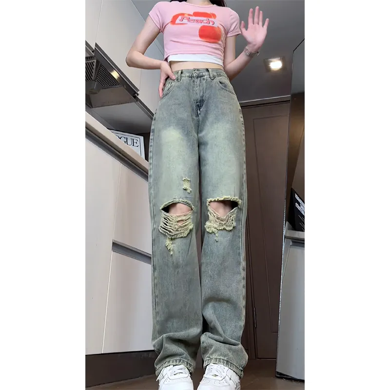 JIMI&JONS Jeans Unisex Yellow Mud-5