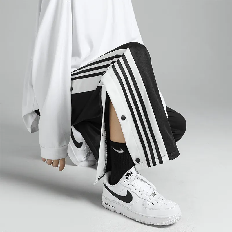 JIMI&JONS Casual Pants Unisex Black-3