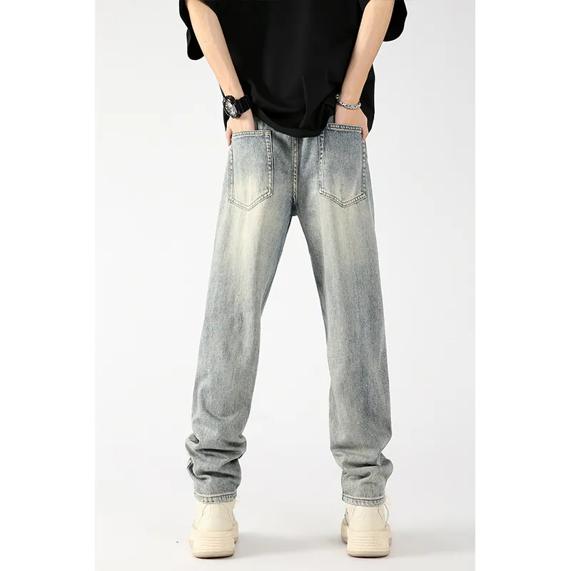 JIMI&JONS Jeans Unisex Washed Color-6
