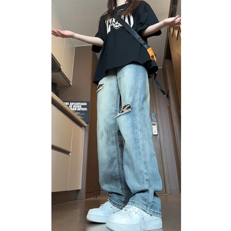 JIMI&JONS Jeans Unisex Washed Color-4