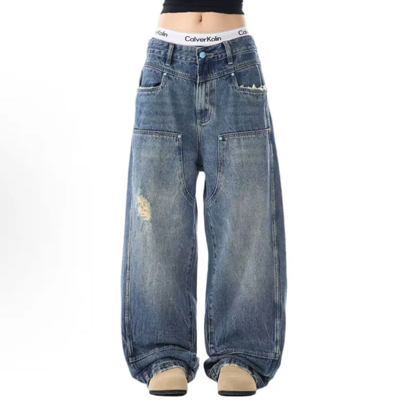 JIMI&JONS Jeans Unisex Blue-2