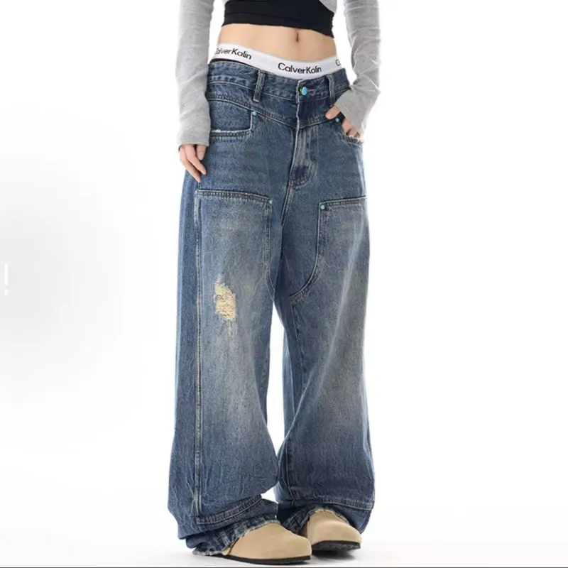 JIMI&JONS Jeans Unisex Blue-3