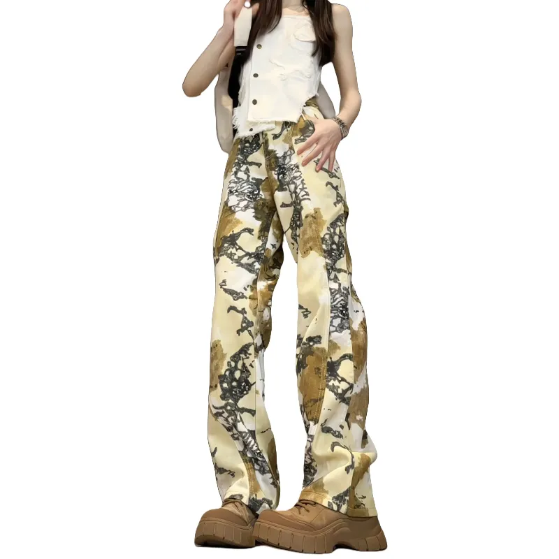 JIMI&JONS Jeans Unisex Desert Camouflage-1