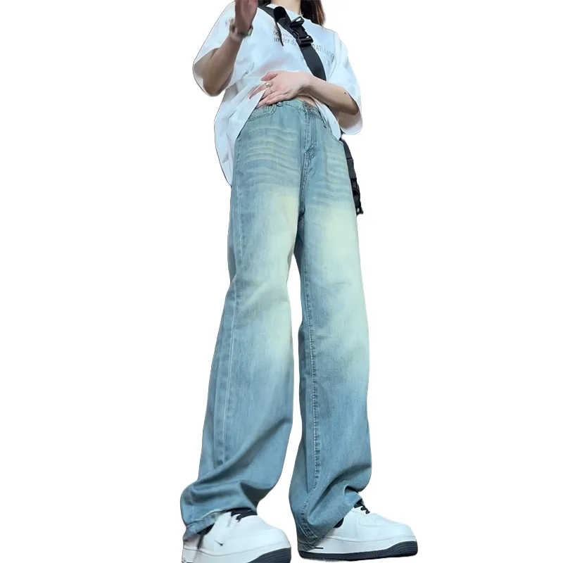 JIMI&JONS Jeans Unisex Light Yellow-1