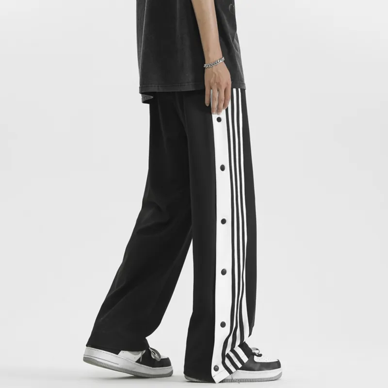 JIMI&JONS Casual Pants Unisex Black-6
