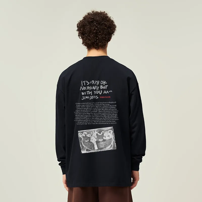 JIMI&JONS Long Sleeved T Shirts Unisex-2