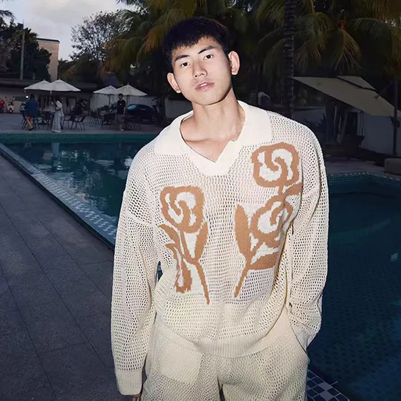 JIMI&JONS Knitwear Unisex Apricot-4