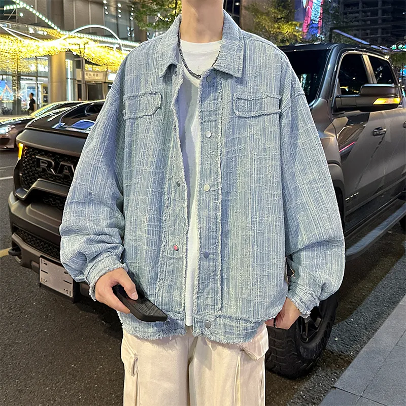 JIMI&JONS Denim Jackets Unisex Blue-3